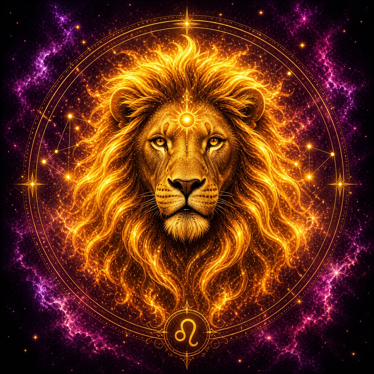 Signe astrologique Lion