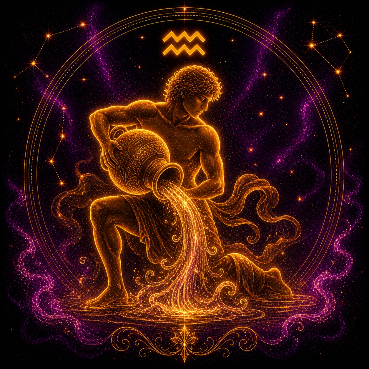 Signe astrologique Verseau
