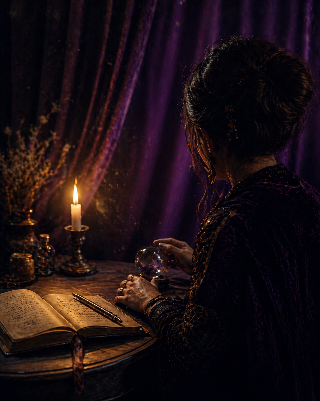 Portrait de Sonia, médium guérisseuse à Marseille